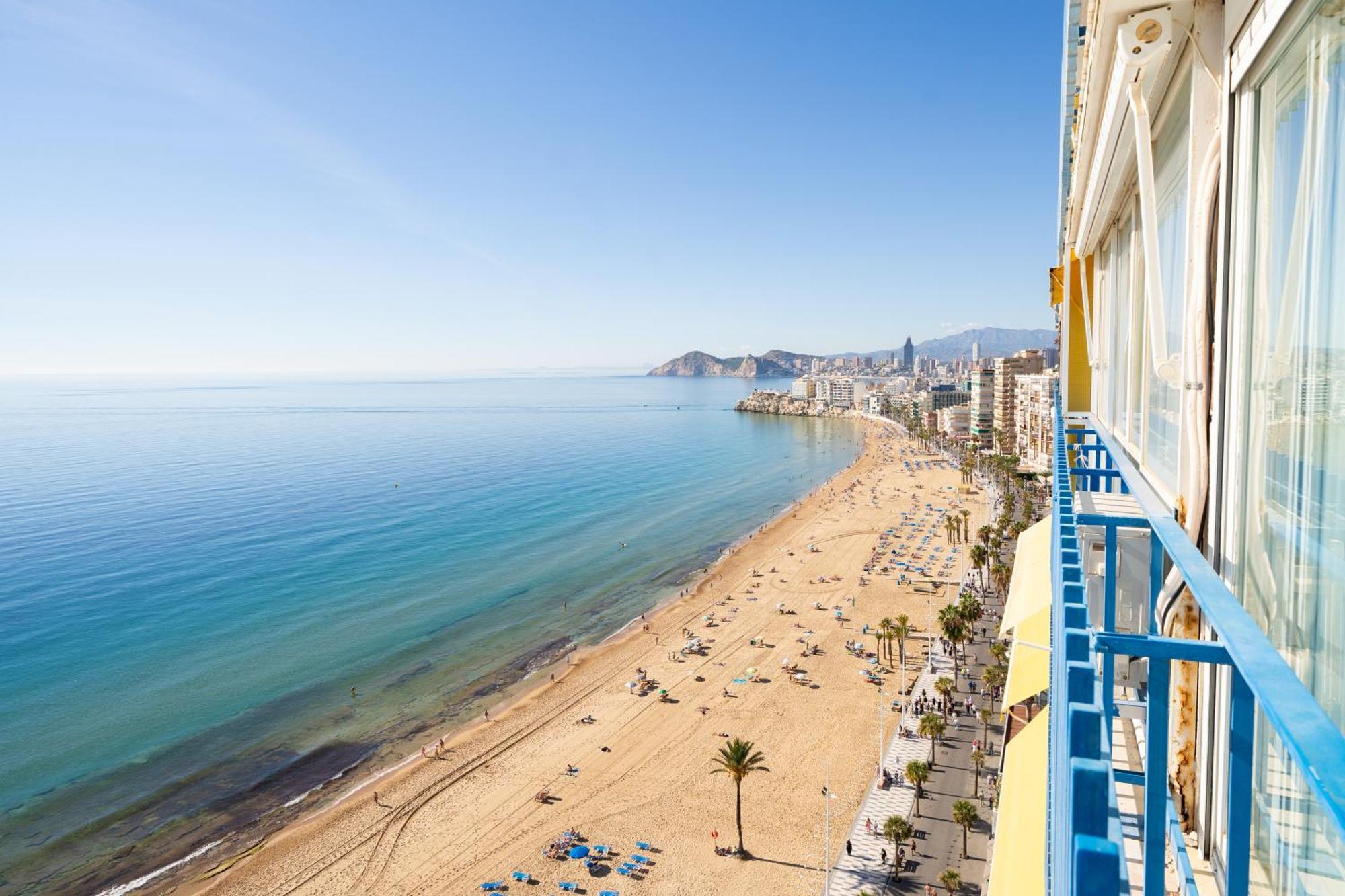 Primera Linea Playa Levante Benidorm Buitenkant foto